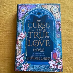 Uk special edition of A curse for true love with fae crate art print and note